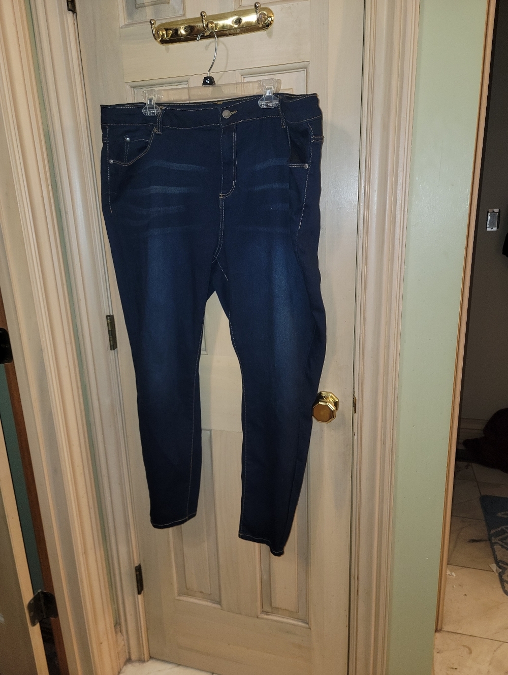 Classic Dark Blue Women’s Jeans - Stretch Plus Sz 22W Tahari